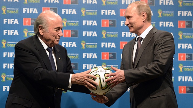 El Mundial marca el inicio de la visita de Putin a Brasil