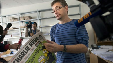 Atacan el sitio web de la revista que publicó caricaturas de Mahoma
