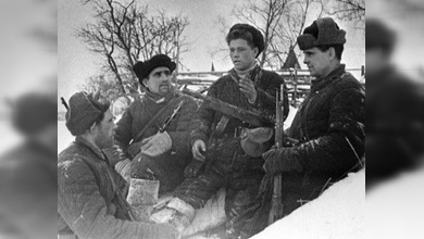 Las hazañas de los guerrilleros rusos