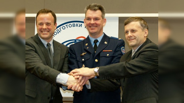 Los tripulantes de la Soyuz, preparados para la nueva misión en la EEI