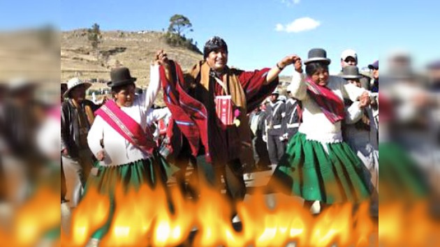 Evo Morales se purificará con fuego para afrontar su nuevo mandato