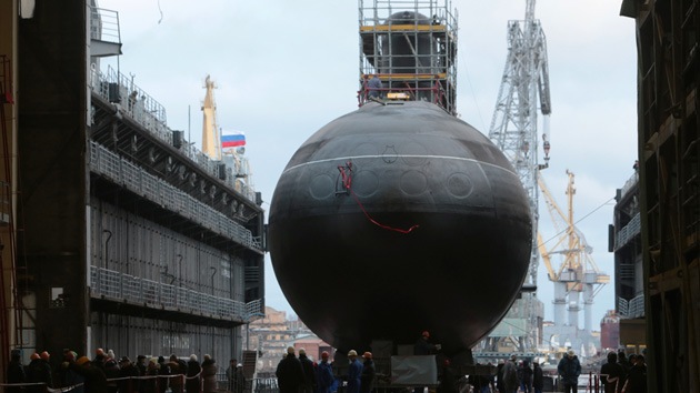 Rusia bota el cabeza de serie de los submarinos para defensa del litoral