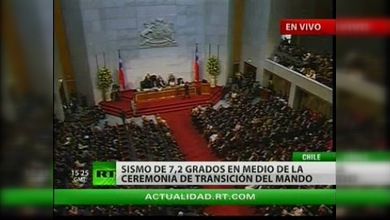 Nuevo terremoto de 7.2 grados acompaña la investidura de Piñera en Chile