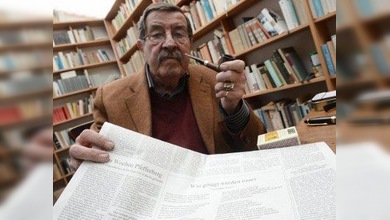 Günter Grass compara a Israel con la Stasi por vetarle la entrada