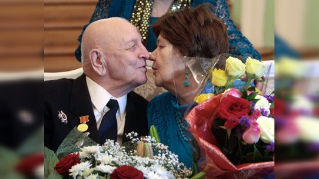 Un vecino de San Petersburgo se casa a la edad de 103 años
