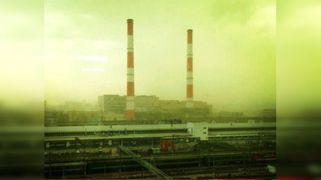 Video: Nubes verdes sobre Moscú, ¿polen, química o vientos de apocalipsis?