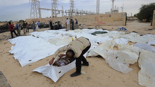 ONG: "Los bombardeos de la OTAN mataron a un 2% de la población libia"
