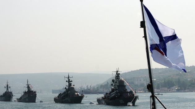 "La Armada rusa en Crimea no interfiere en los asuntos internos de Ucrania"