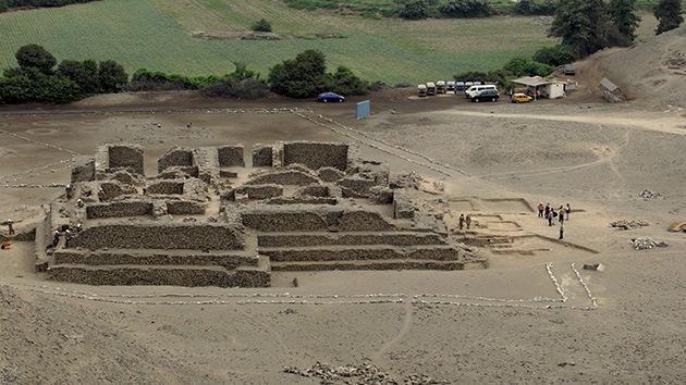 Fotos: Descubren en Perú un templo de 5.000 años de antigüedad