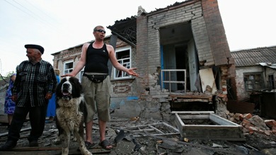 El bombardeo mortal deja varias víctimas entre civiles en Slaviansk