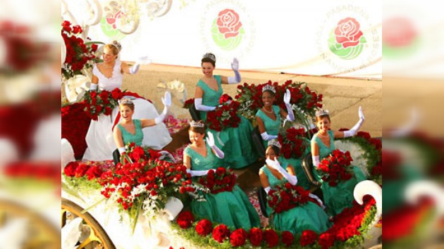 Se celebra el Desfile de las Rosas en Pasadena