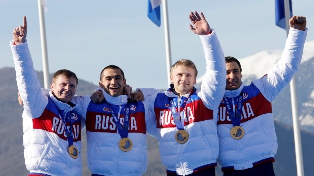 Rusia se consolida en el liderato del medallero con un oro en bobsleigh