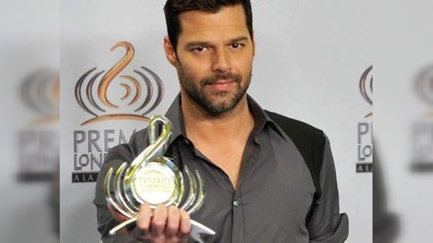 Ricky Martin recibió el galardón al 'Ícono Mundial' del Premio Lo Nuestro