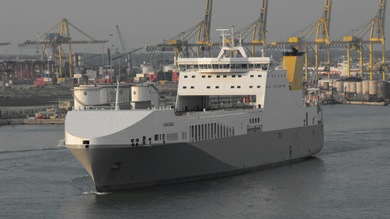 La Armada de EE.UU. dispone de un lobo con piel de carguero