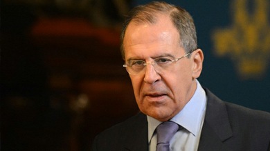 El canciller ruso, Serguéi Lavrov, llega a Venezuela para despedir a Chávez