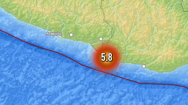 Un sismo de magnitud 5,8 sacude la capital de México