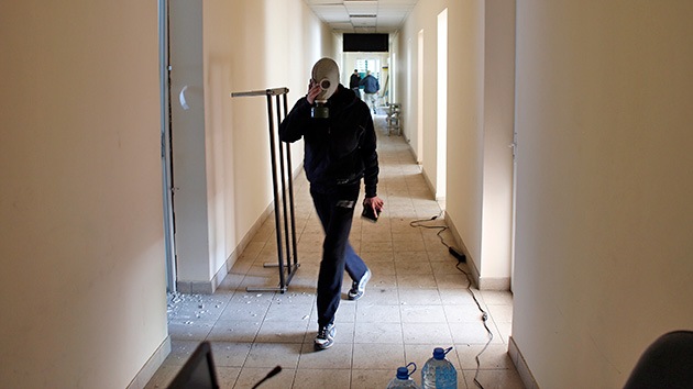 Las autodefensas acusan al Ejército ucraniano de usar armas químicas