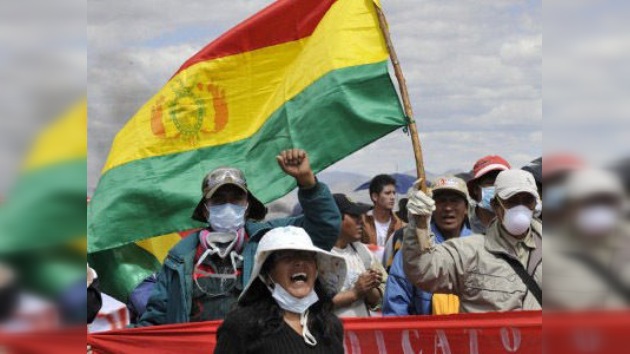 Las protestas sociales en Bolivia merman la popularidad de Evo Morales