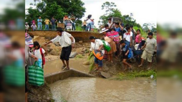Declaran el estado de emergencia en Bolivia por las fuertes lluvias