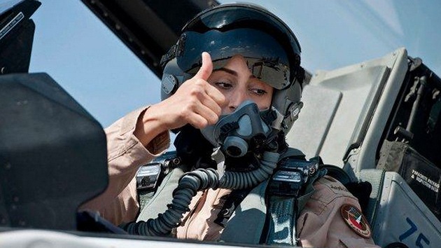 La familia de la piloto árabe la repudia por bombardear al Estado Islámico en Siria