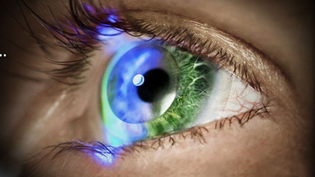 Fotos, Video: 'Incorporan' una tele en unas futuristas lentes de contacto