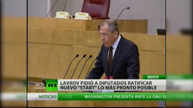 Lavrov convence de ratificar START