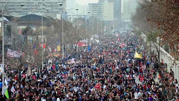 Fotos: Marcha por la educación en Chile