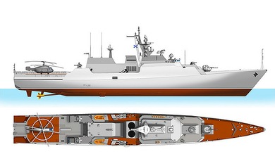 Rusia pone en quilla su primera corbeta modular