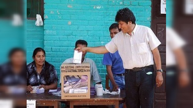 Evo Morales quiere conseguir el poder