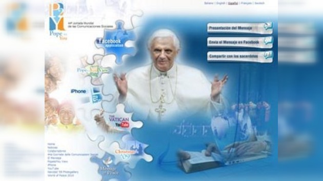 Benedicto XVI llama al clero a usar Internet