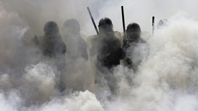 Fotos, video: Fuertes enfrentamientos en México entre policías y estudiantes de la UNAM