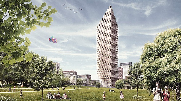 Fotos: Suecia levantará el rascacielos de madera más alto