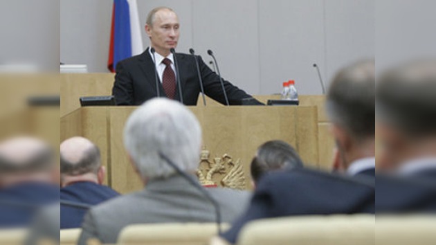 Putin presenta el resumen de la gestión del Gobierno del año 2010