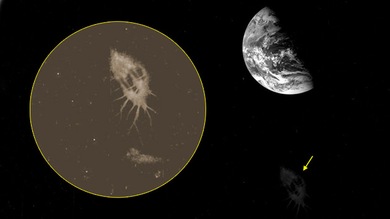 Imagen: revelan 'nubes' enigmáticas en fotos de la Tierra