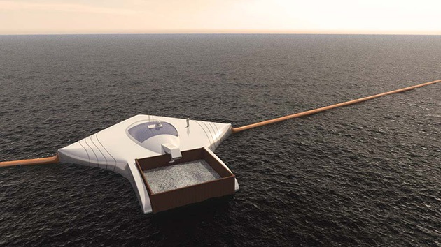 Un estudiante inventa un dispositivo para recoger más de 7 millones de toneladas de basura del mar