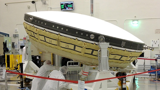 La NASA construye un 'platillo volante' para enviar a Marte