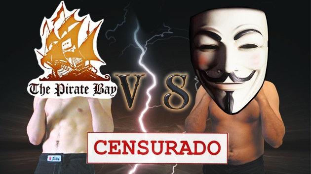 Duelo de titanes: The Pirate Bay carga contra Anonymous