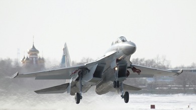 Los primeros cazas furtivos Su-35 se incorporarán a la Fuerza Aérea rusa este mes