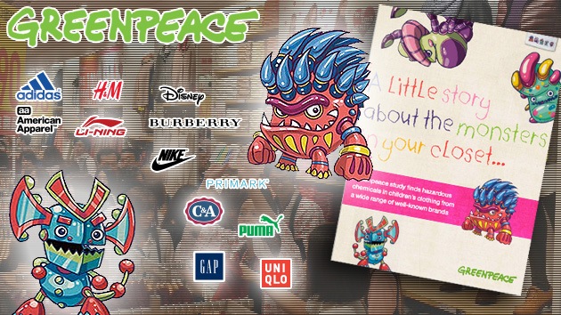 'Monstruos' en el armario: Greenpeace detecta químicos tóxicos en la ropa infantil