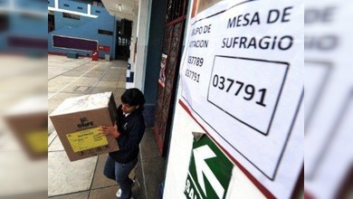 Émpate técnico en las encuestas ante las presidenciales de hoy en Perú
