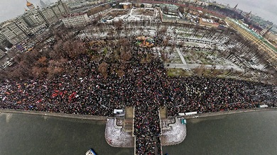 Protestas en Rusia