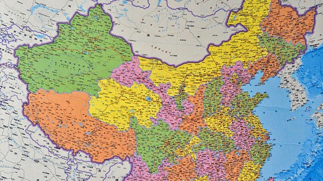 China publica un nuevo mapa de sus fronteras que alerta a sus vecinos