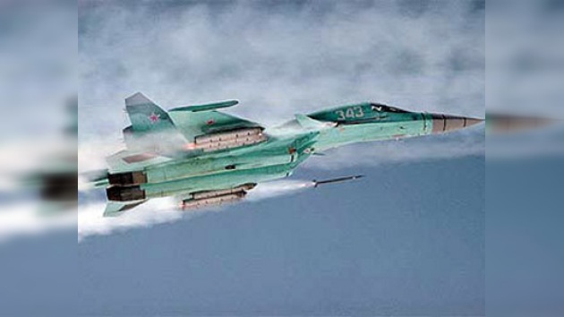 Fuerza Aérea Rusa recibió otros dos cazabombarderos Su-34