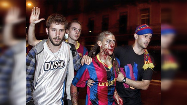 Los disturbios por la victoria del FC Barcelona acaban con 84 detenidos