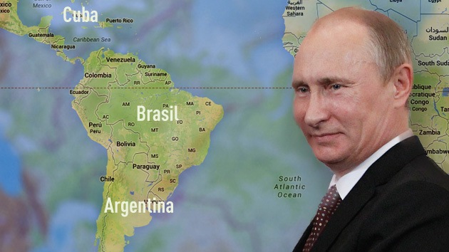Vladímir Putin emprenderá una histórica gira por América Latina