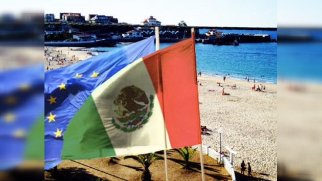 México y España permutan banderas en Cantabria