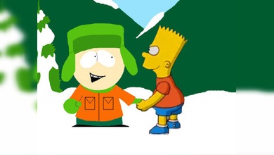 Los Simpson se solidarizan con South Park