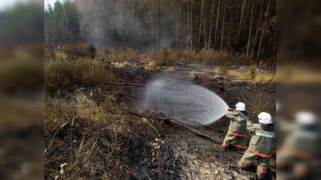 En Rusia procedieron a inundar turberas para combatir incendios