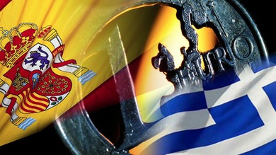 'España abandonará el euro antes que Grecia'