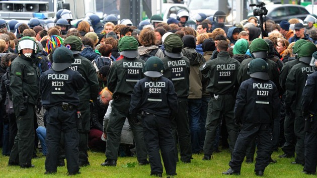 Detenidos 400 activistas de 'Blockupy' en Alemania